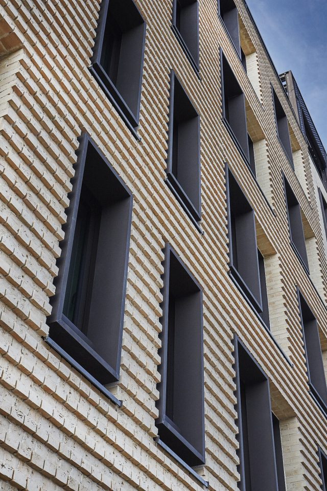 PURO hotel in Krakow Poland made with Binz 430 Terca brick