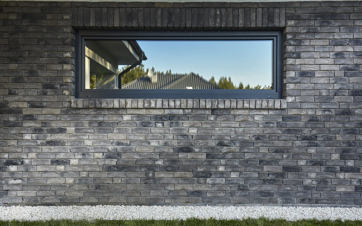 Single family house in Charzykowy Poland made with Frontera Terca brick