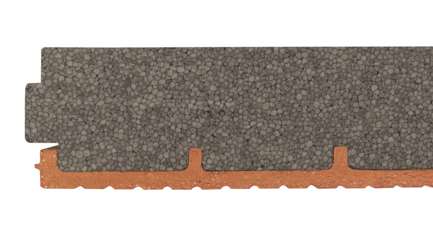 Frontal Porotherm Deckenrandschale DRS 20 hoch - 50 gedämmt 