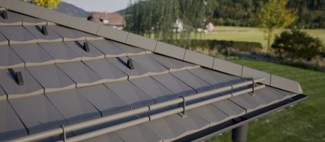 Dach mit Tondach V11