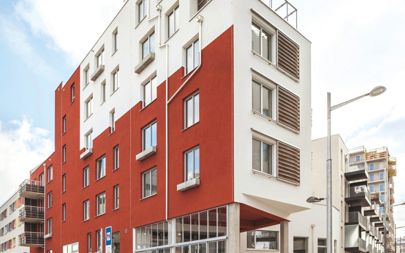 Referenz Loft Living in Wien mit Porotherm 44 W.i Objekt Plan, Porotherm 44 W.i Plan, Porotherm 32 W.i Objekt Plan und Deckenrandschalen DRS 200