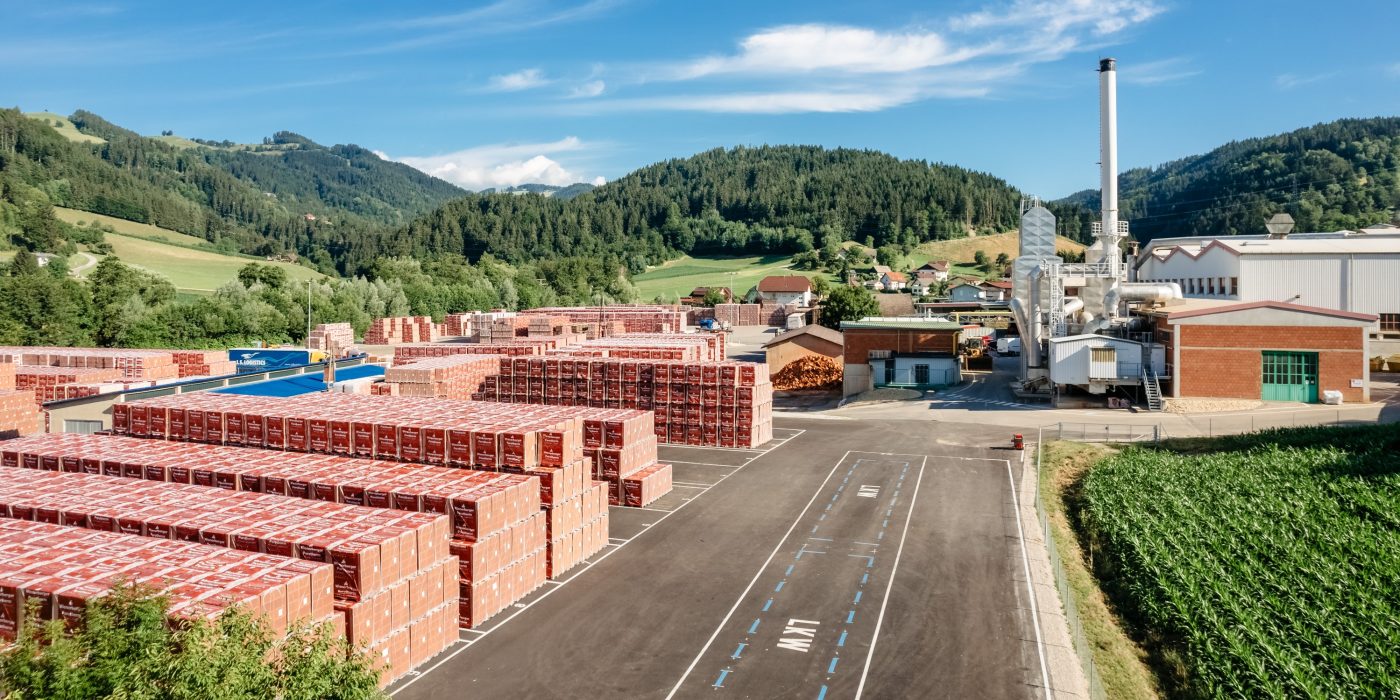 loading raw material