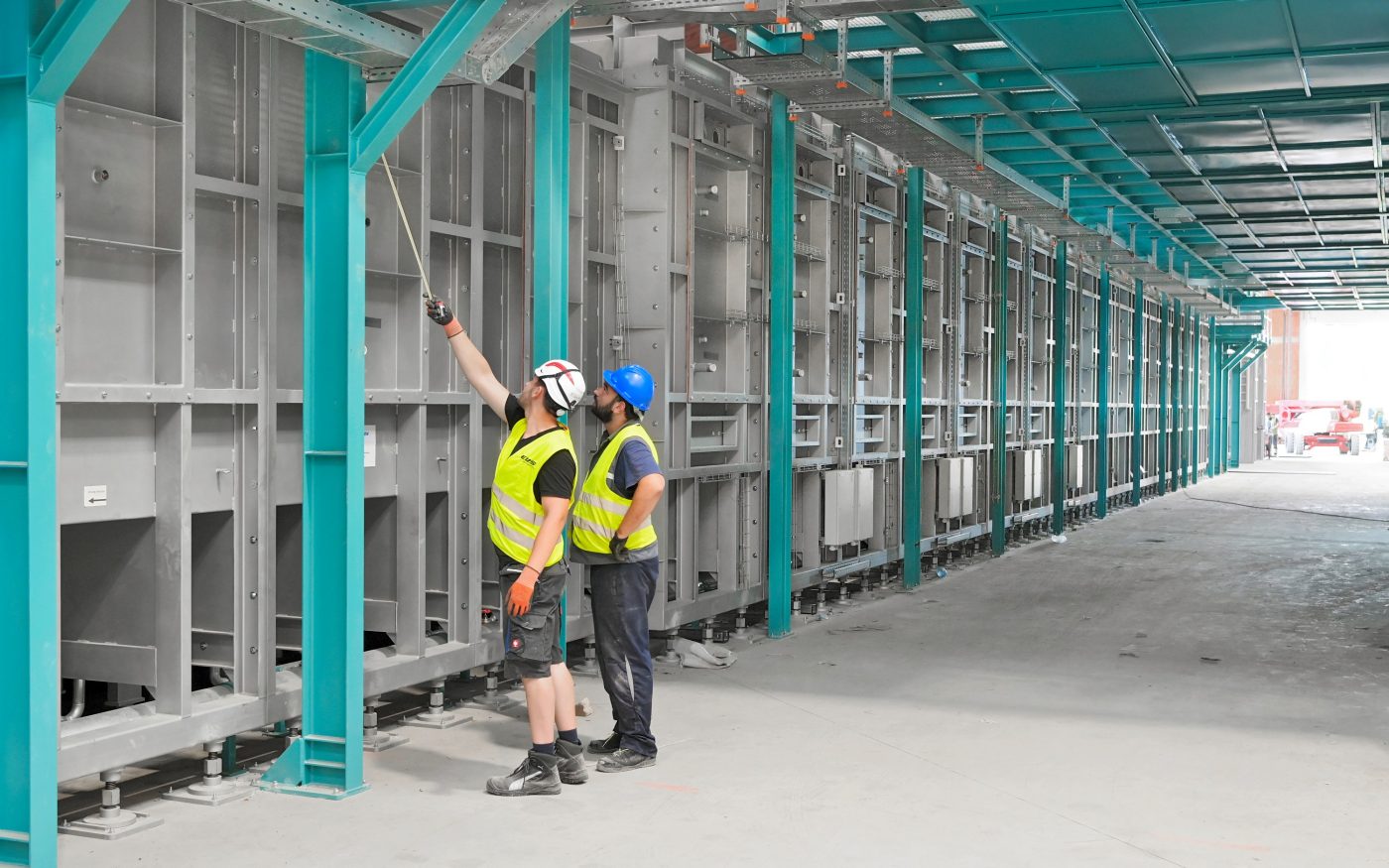 Fa. Wienerberger Uttendorf, Errichtung von neuem Brennofen, Baudokumentation