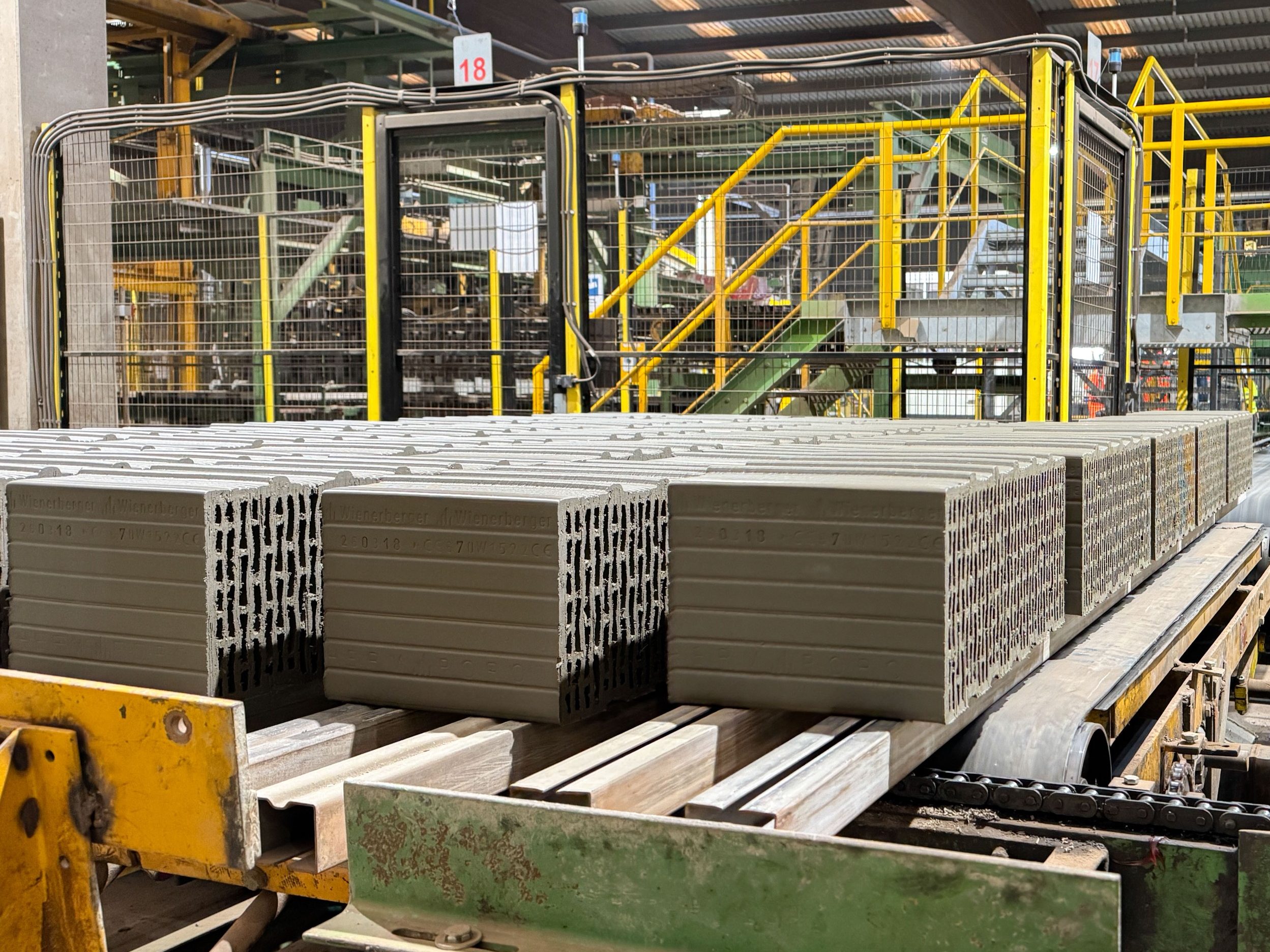 Produktion wienerberger U-Bahn-Ziegel