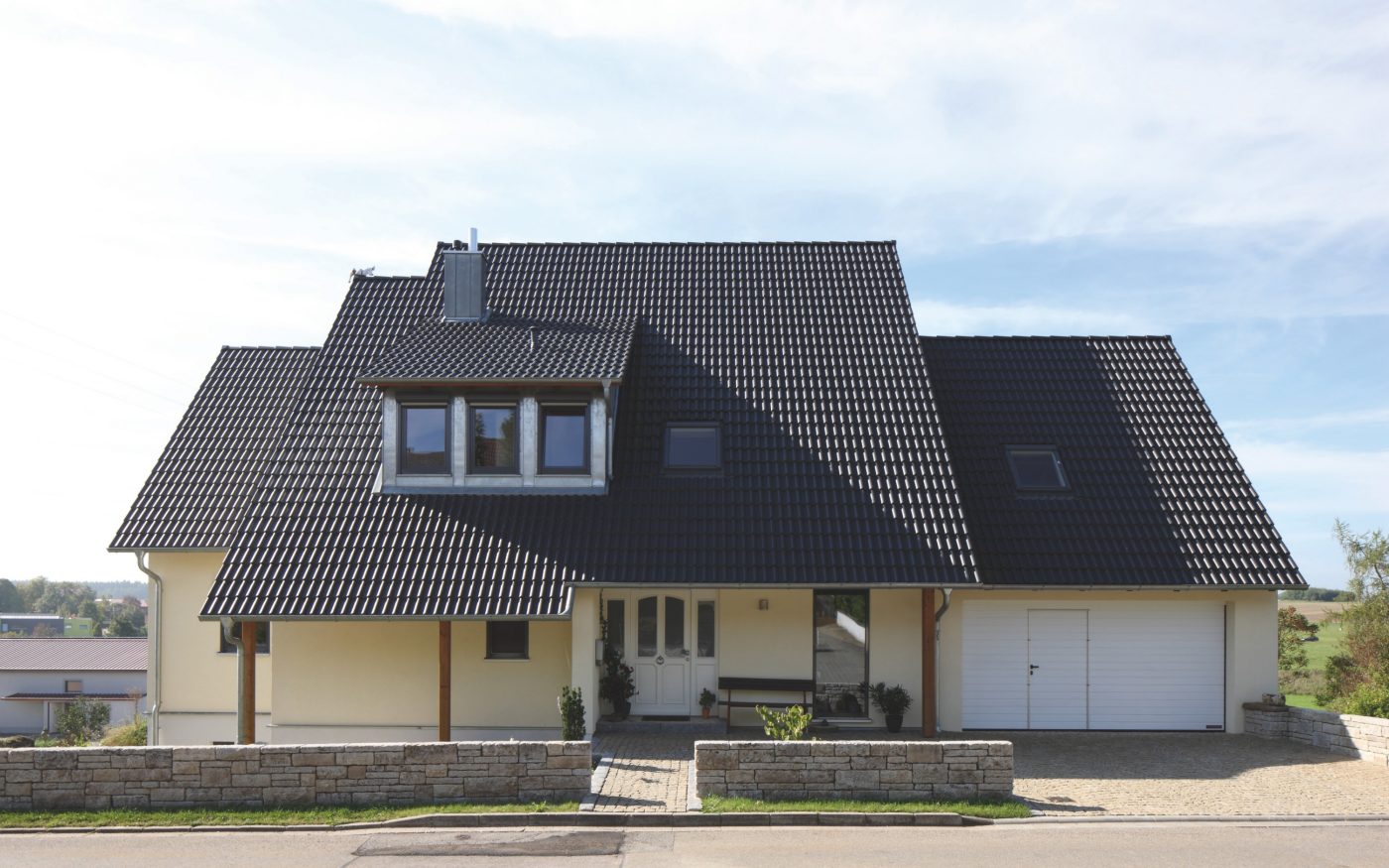 Referenz Betondachstein