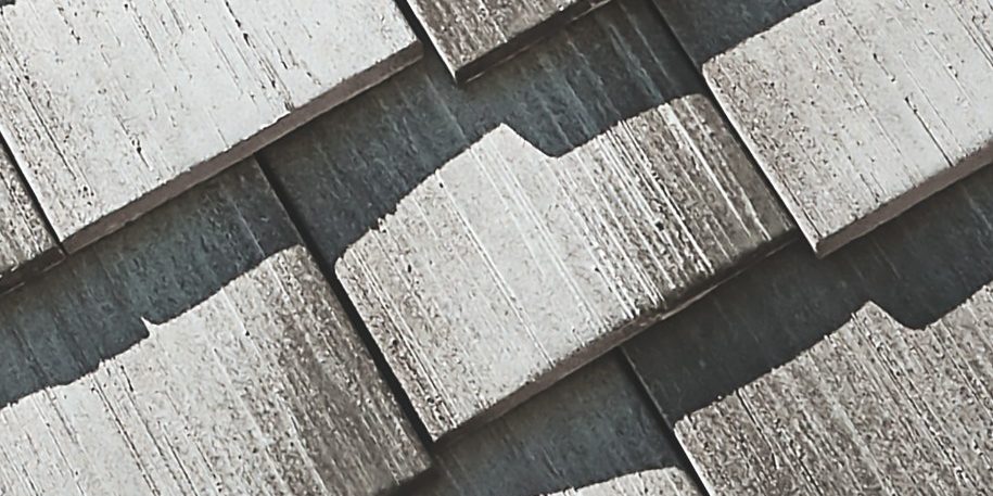 Panel photography of the Tegelpan Aspia Grijs zwart genuanceerd