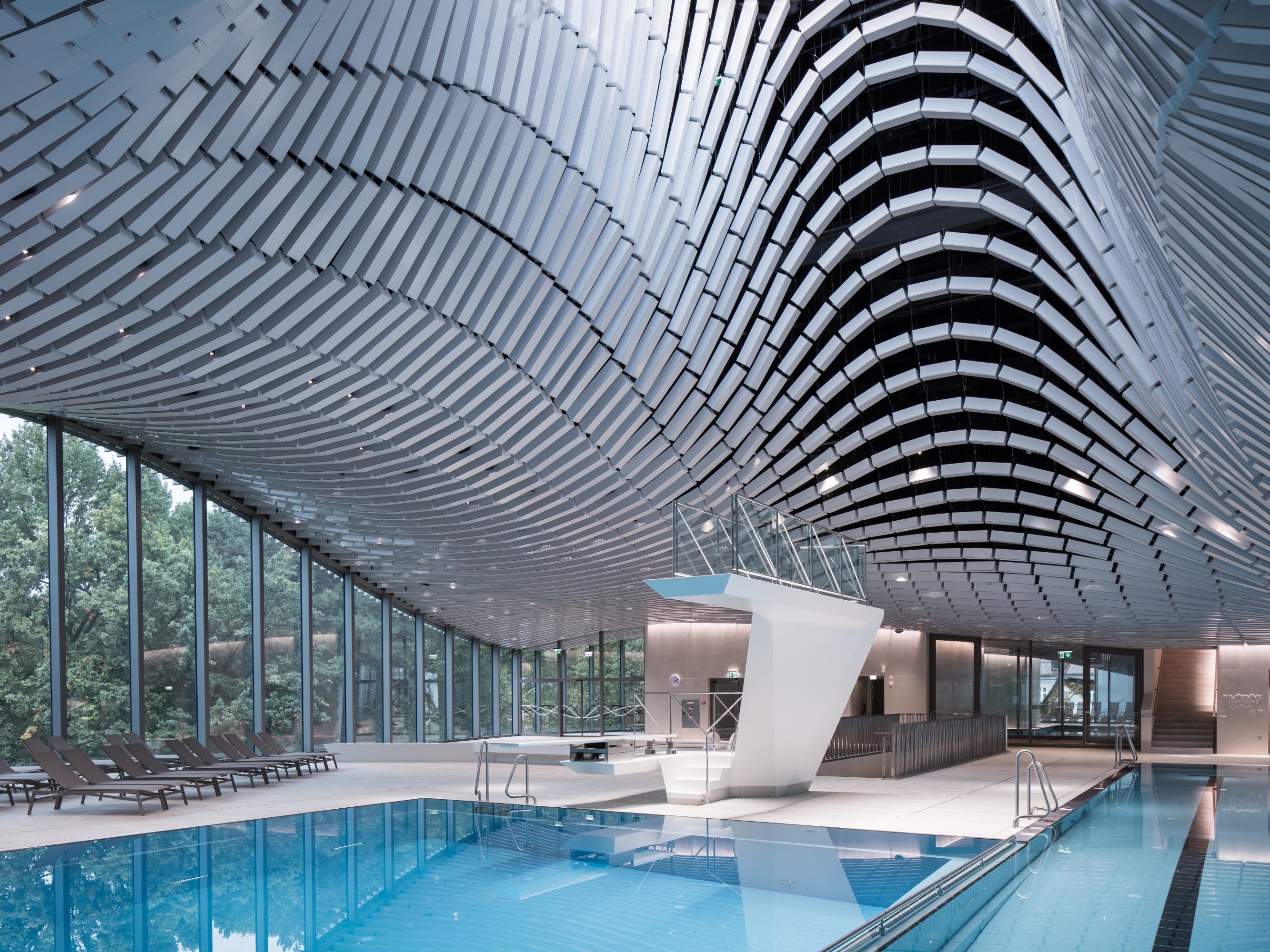 Paracelsus Bad & Kurhaus. Brick Award 22 Category "Building outside the box". Berger+Parkkinen Associated Architects. Inside view