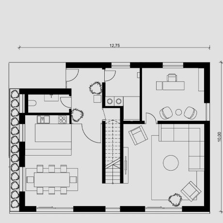 Grundriss Erdgeschoß