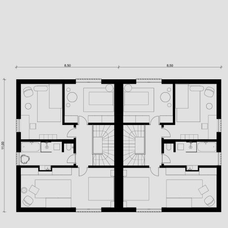 Grundriss Obergeschoß