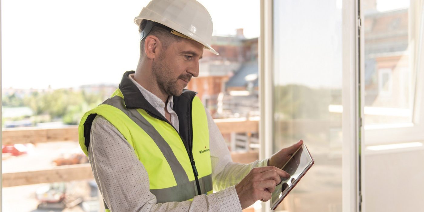 Bestelltool für Bauprofis im Einsatz