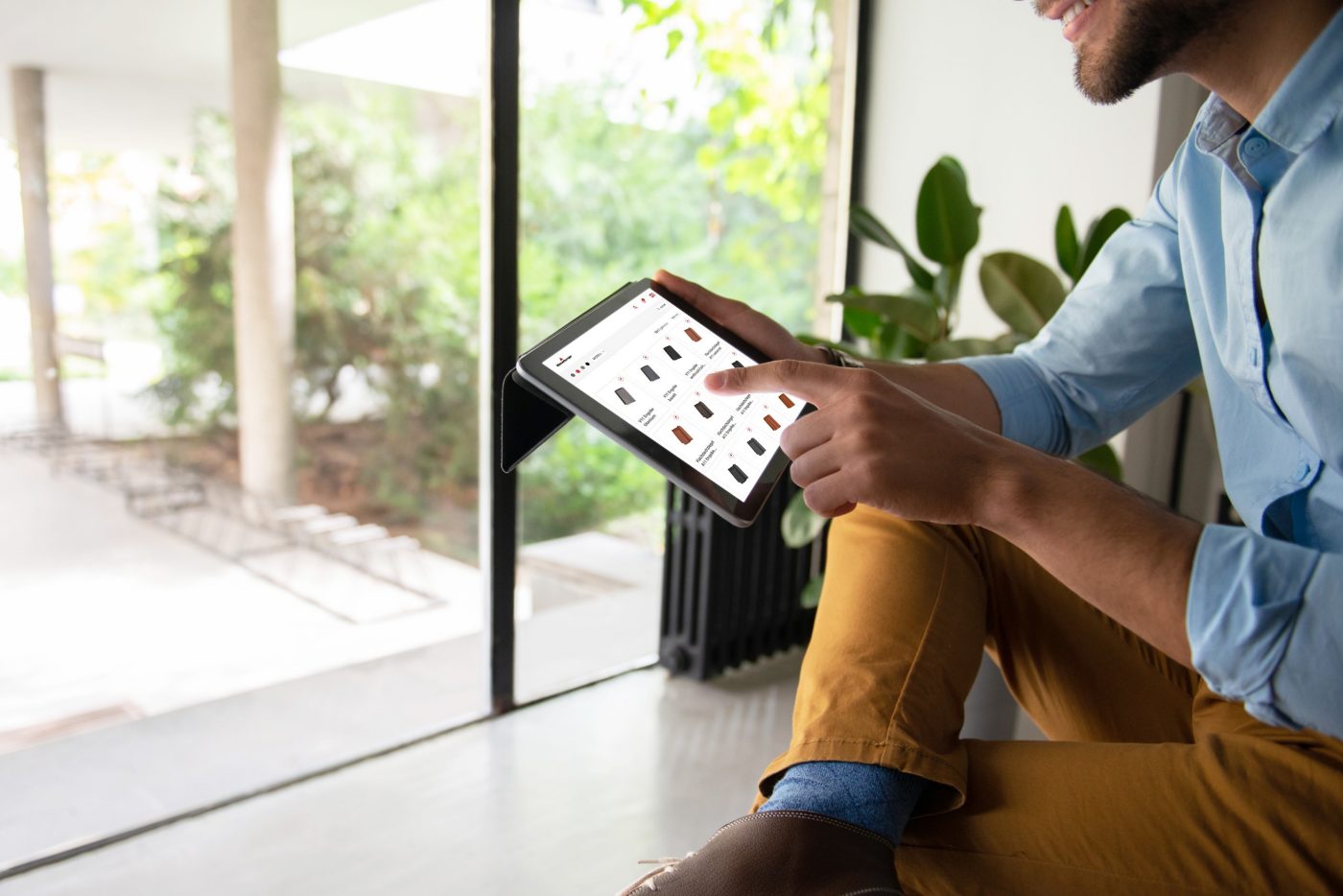 Musterziegel-Bestellung Banner