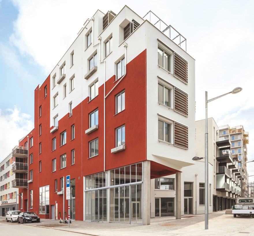 Referenz Loft Living in Wien mit Porotherm 44 W.i Objekt Plan, Porotherm 44 W.i Plan, Porotherm 32 W.i Objekt Plan und Deckenrandschalen DRS 200