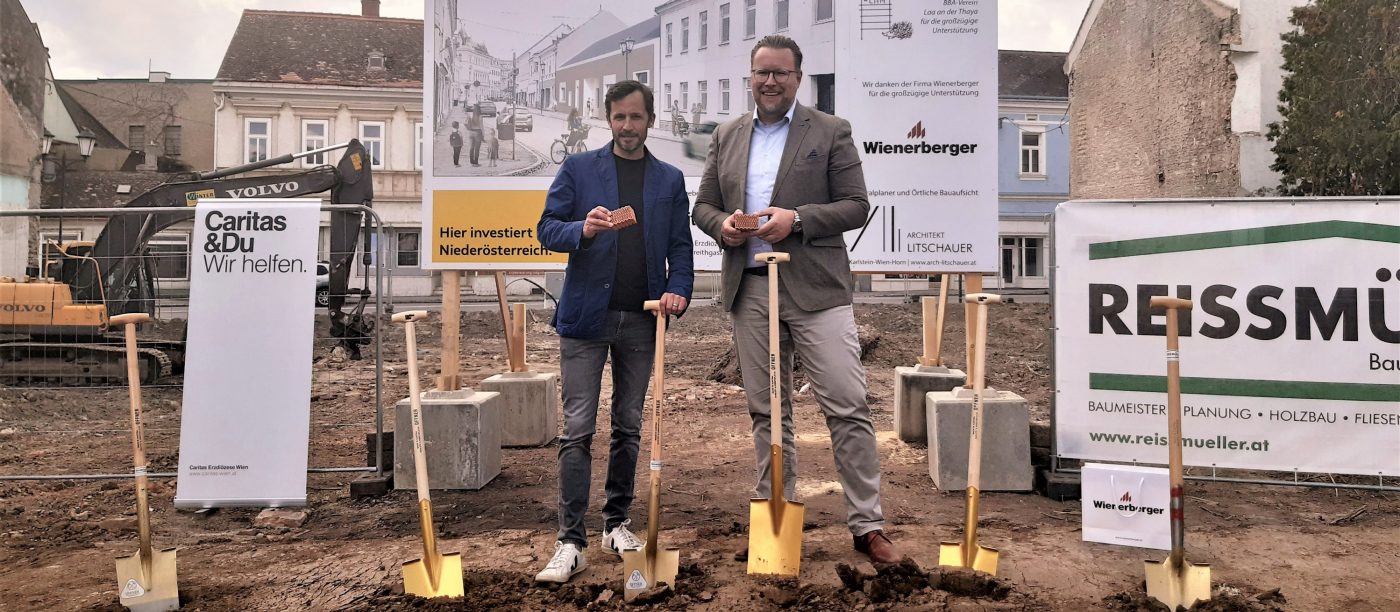 Der Wienerberger-Produktfinder im Einsatz auf der Baustelle
