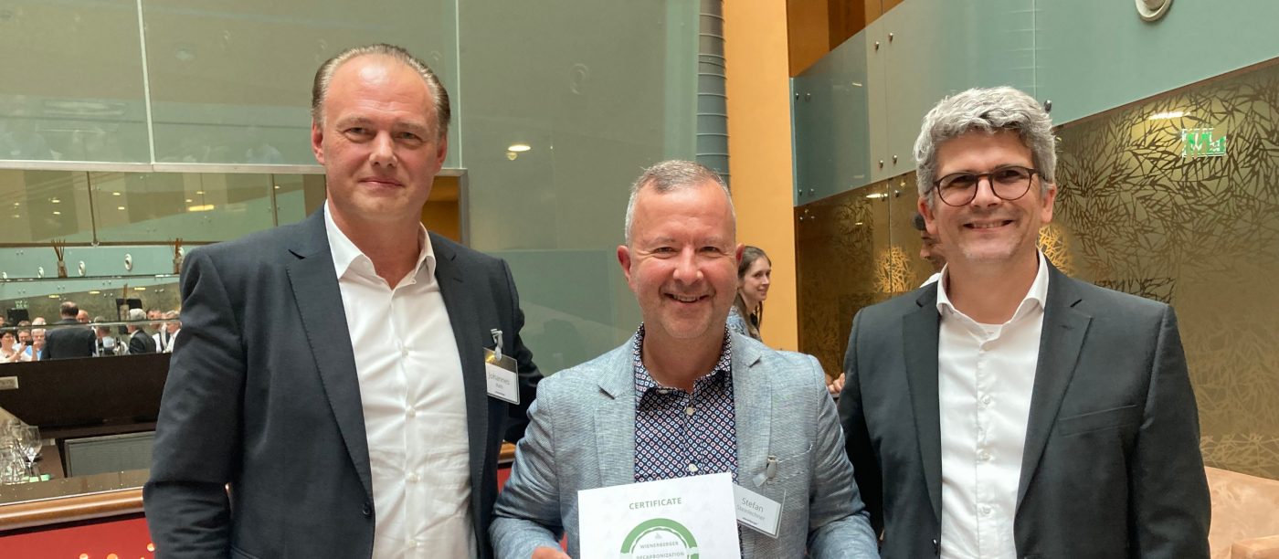 Internationale Auszeichnung: Ziegelwerk Pinkafeld gewinnt „Decarbonization Award“