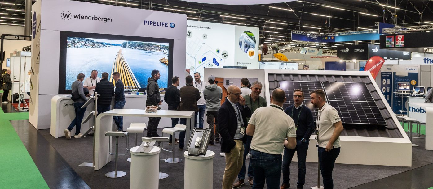 wienerberger Österreich und Pipelife Austria stellen gemeinsam ihre Produktvielfalt auf der neuen Fachmesse E-NNOVATION Austria in Salzburg vor.
