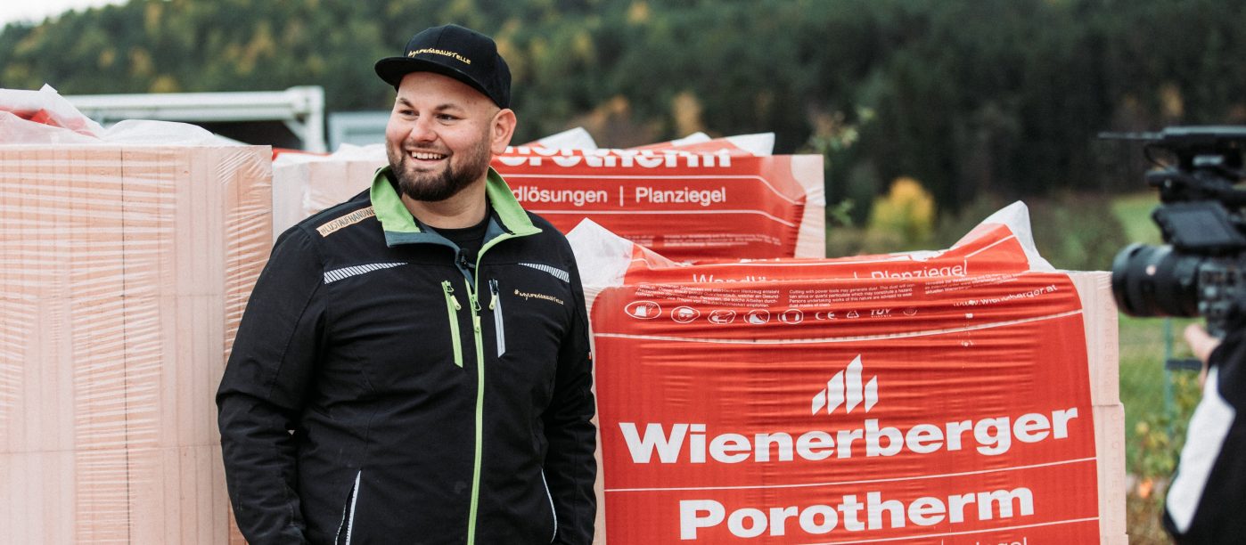 Wienerberger launscht mit Bauprofi Sascha Handler einen Bau-Blog.
