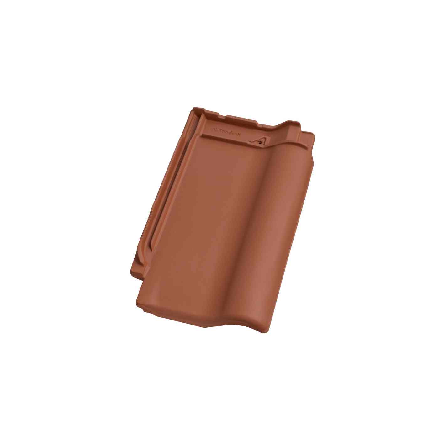 Tondach rooftile Flachdachziegel A11 natural red, Tondach Flachdachziegel A11 naturrot
