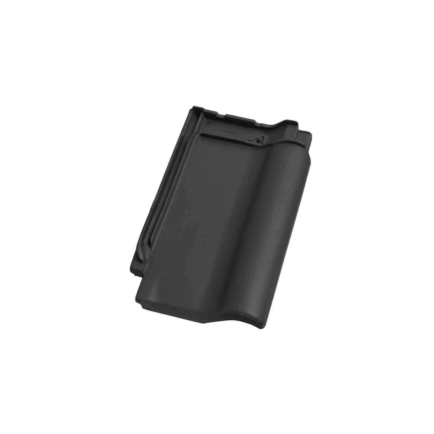 Tondach rooftile Flachdachziegel A11  anthracite black, Tondach Flachdachziegel A11 Anthrazit Schwarz