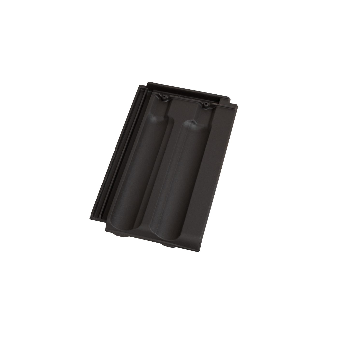 Tondach rooftile Fidelio engobe anthracite black, Tondach Fidelio Engobe Anthrazit Schwarz