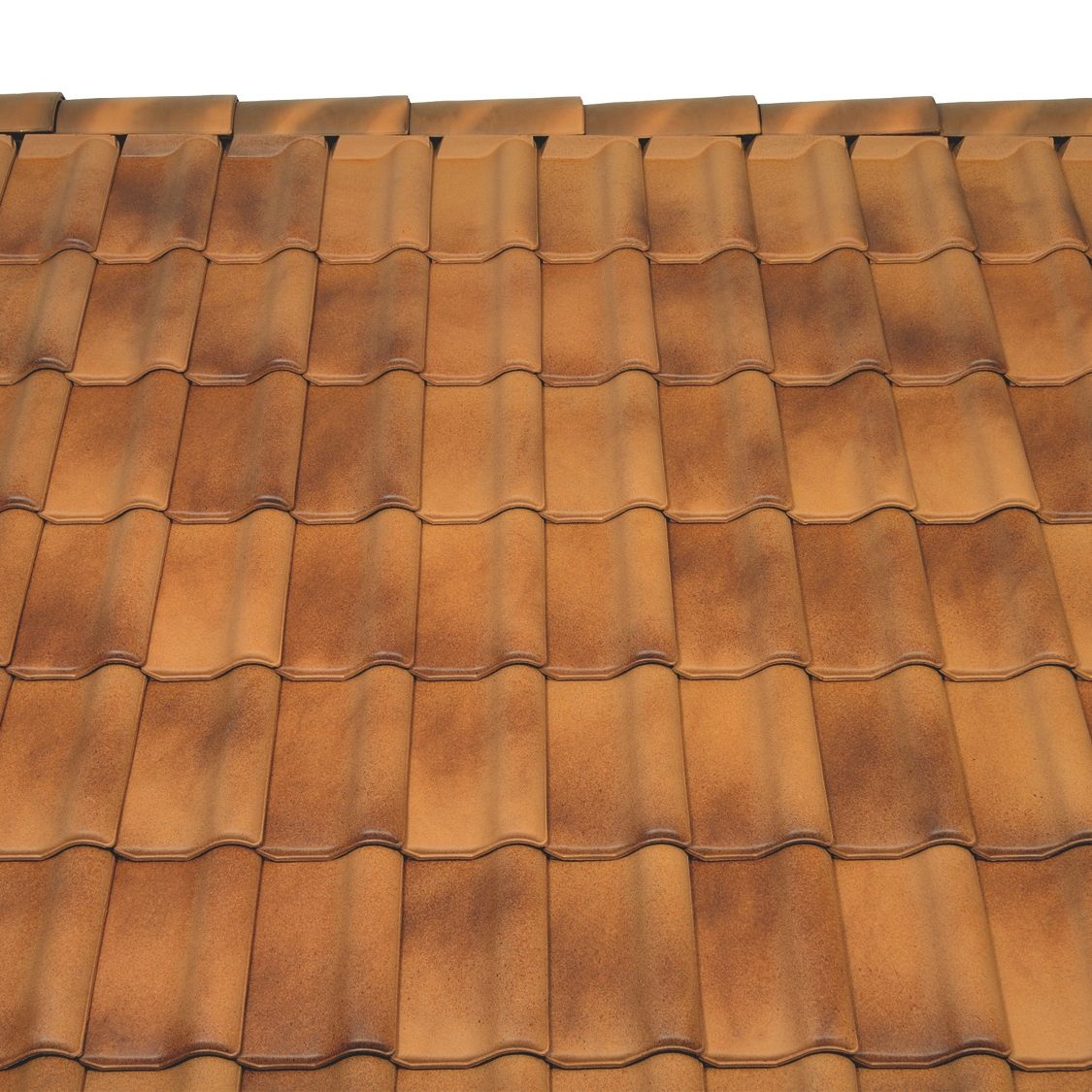 Surface image Tondach rooftile Sulm Verschiebeziegel engobe sand antique, Flächenbild Tondach Sulm Verschiebeziegel Engobe Sand Antik 