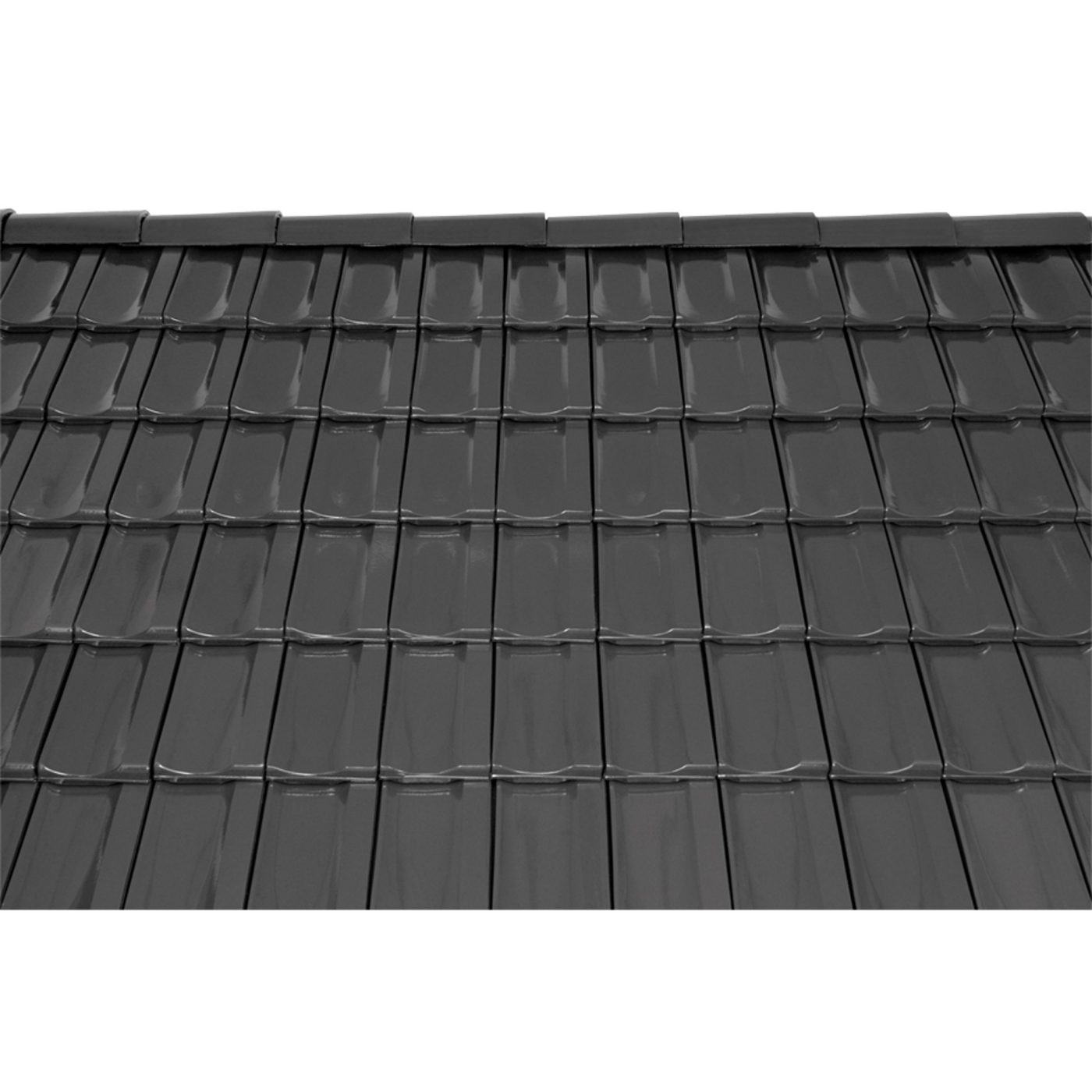 Surface image Tondach rooftile Mulde Verschiebeziegel amadeus grey, Flächenbild Tondach Mulde Verschiebeziegel Amadeus Grau