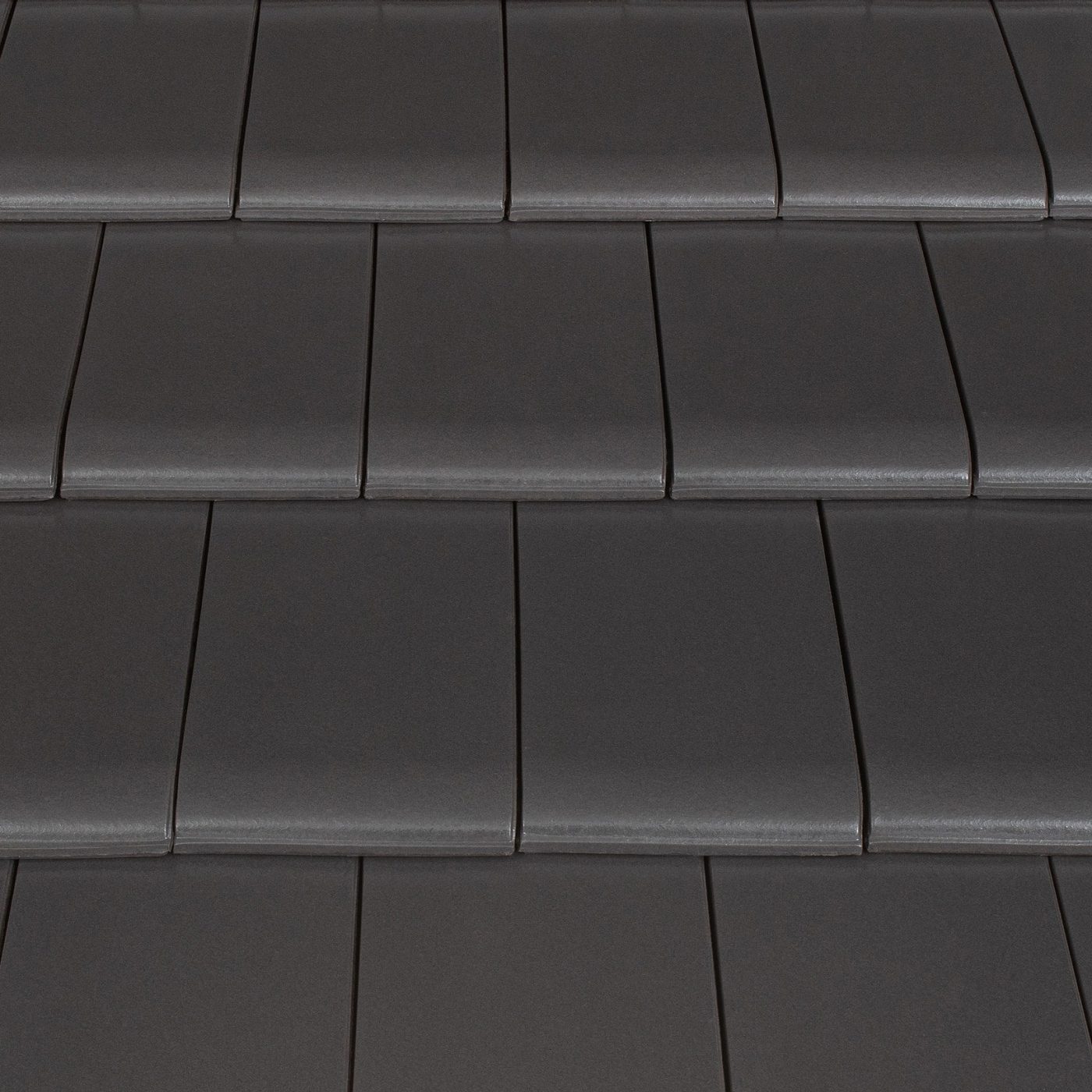 Surface image Tondach rooftile Figaro Deluxe engobe platinum, Flächenbild Tondach Figaro Deluxe Engobe Platin