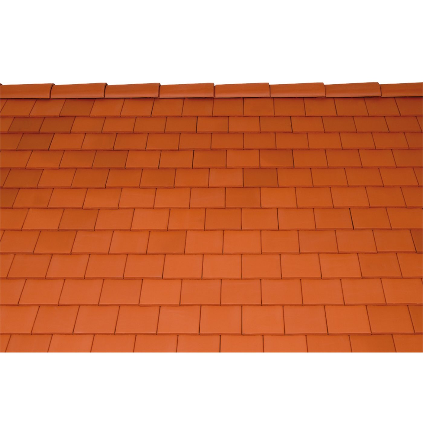 Surface image Tondach rooftile Tasche natural red, Flächenbild Tondach Tasche Naturrot