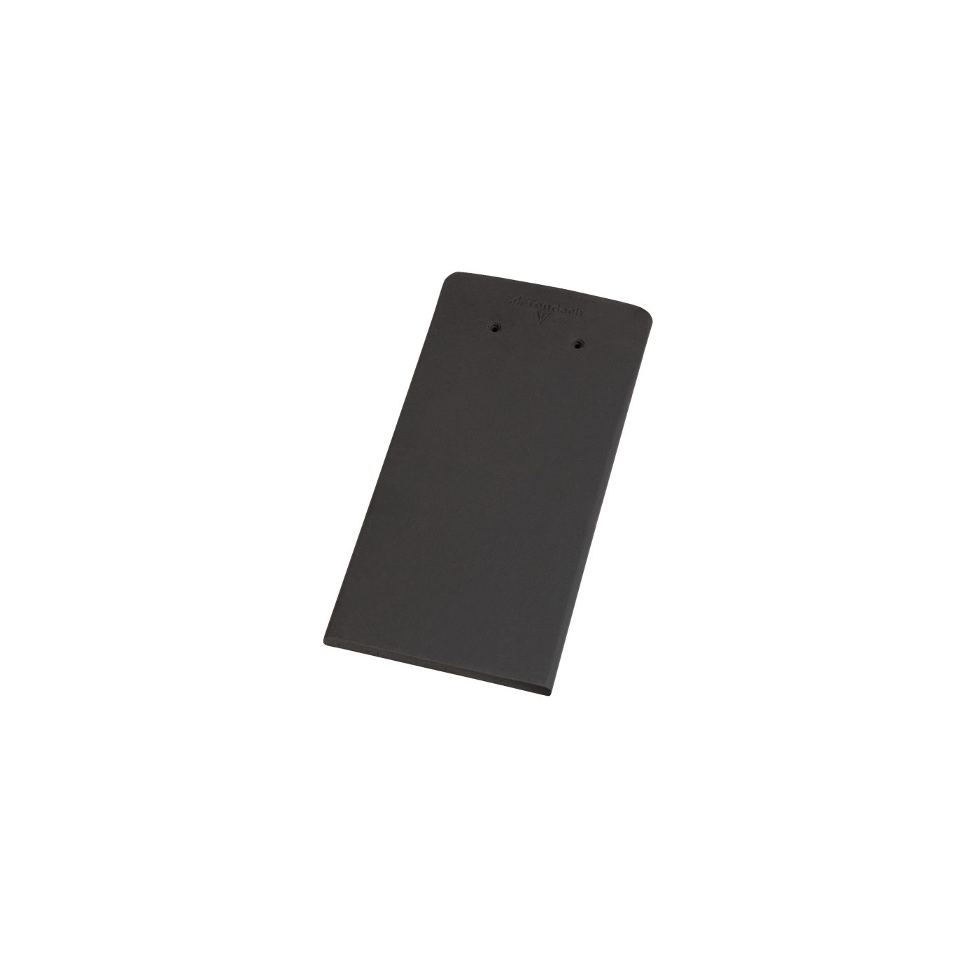 Tondach rooftile Tasche engobe anthracite black, Tondach Tasche Engobe Anthrazit Schwarz