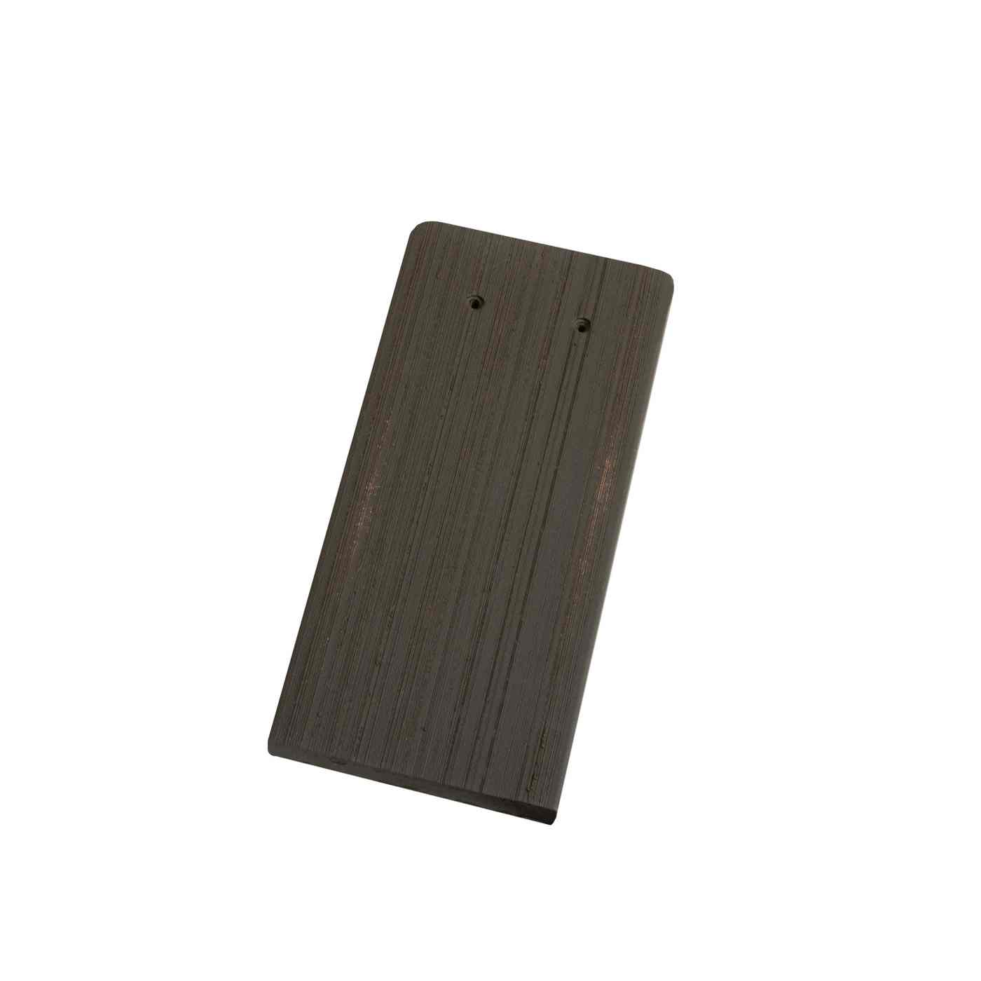 Tondach rooftile Vintage engobe darkbrown dull, Tondach Vintage Engobe Dunkelbraun matt