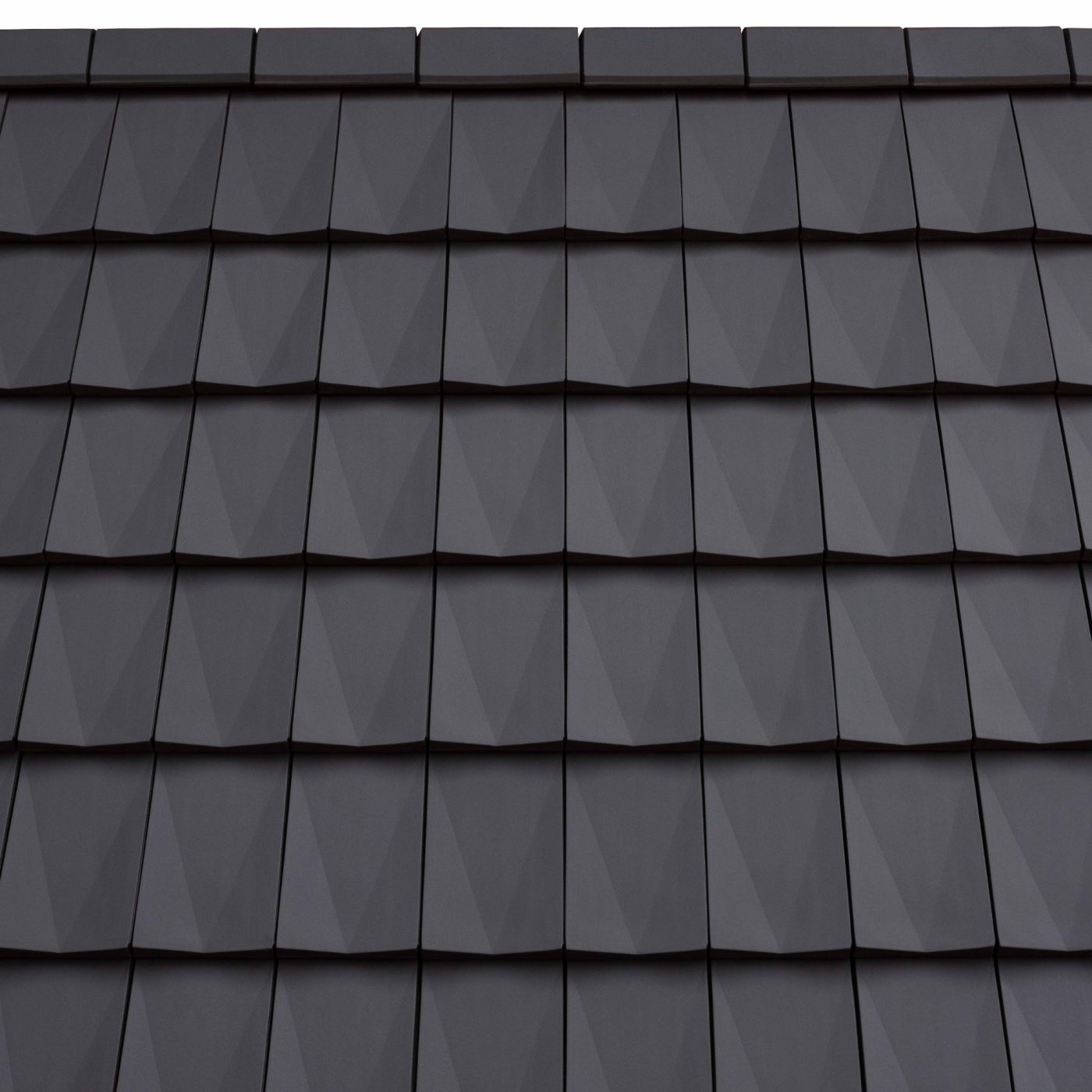 Tondach V11 Engobe antrazith/schwarz Flächenbild