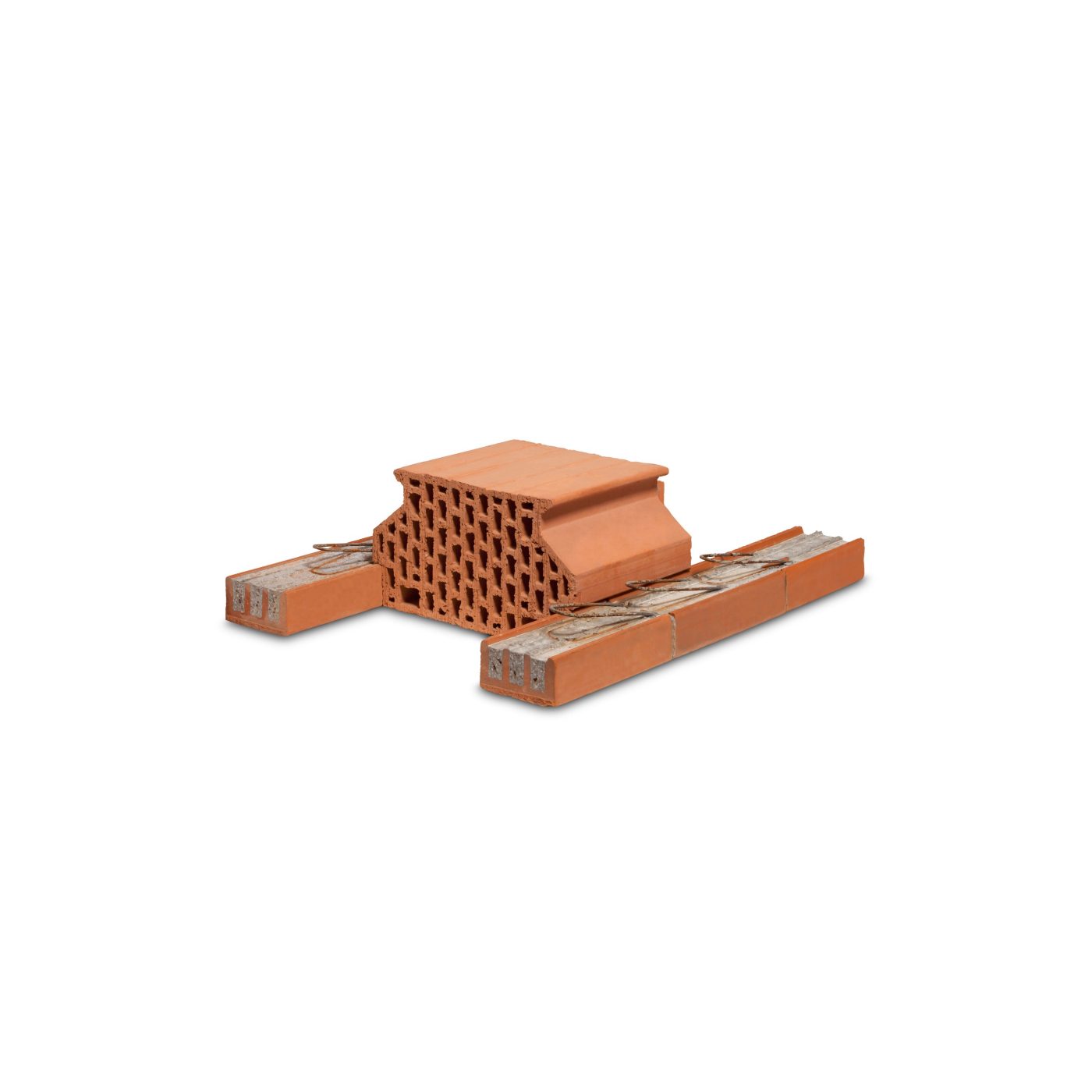 Porotherm brick Einlageziegel 45/21, Porotherm Einlageziegel 45/21