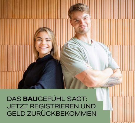 Sujet Ziegelbonus Baugefühl